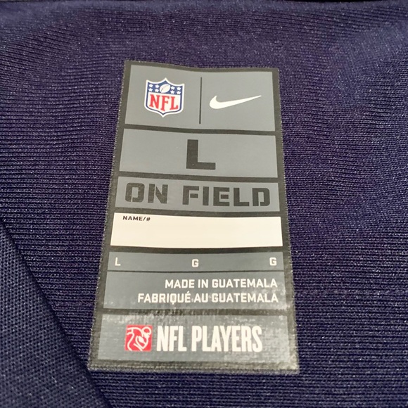 Brand New Nike OnField Game Version Mac Jones Patriots Home Jerseys. - Picture 6 of 11